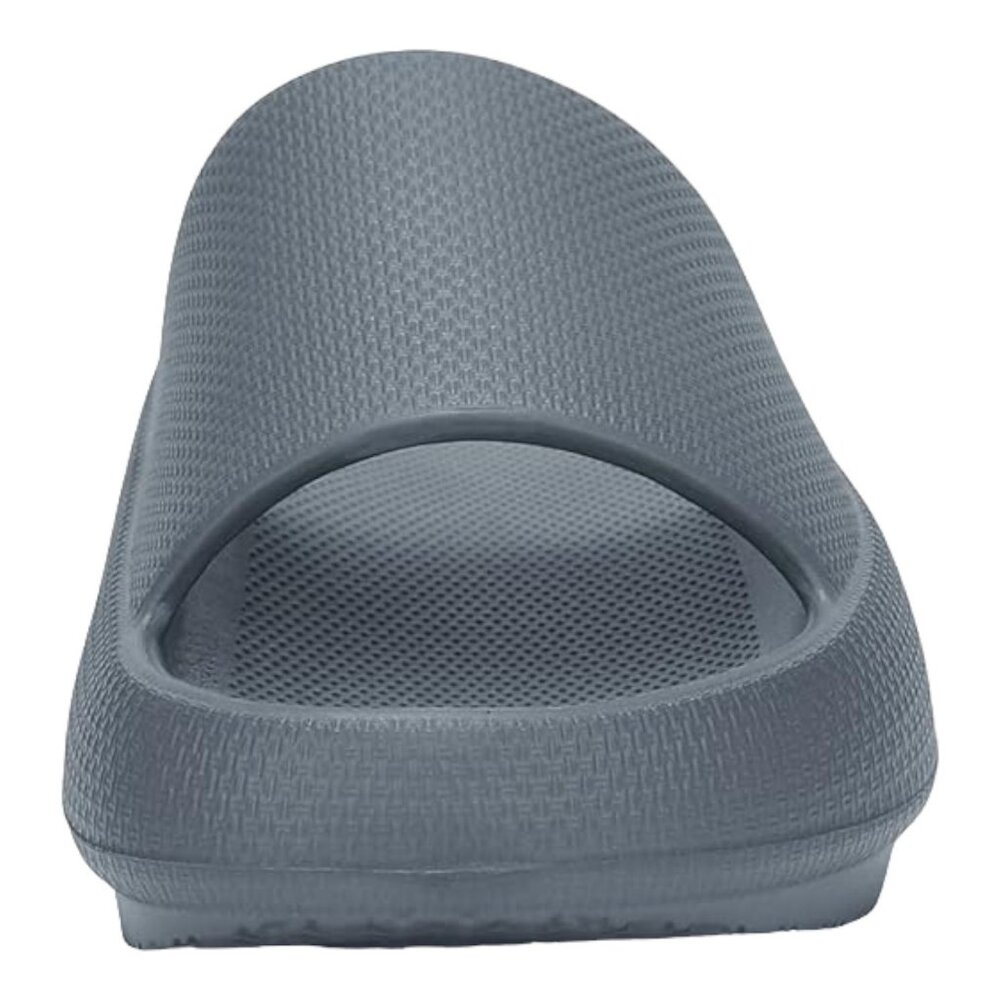 Dirk Unisex Slides In Grey - Size W6/M4 - Picture 3 of 9